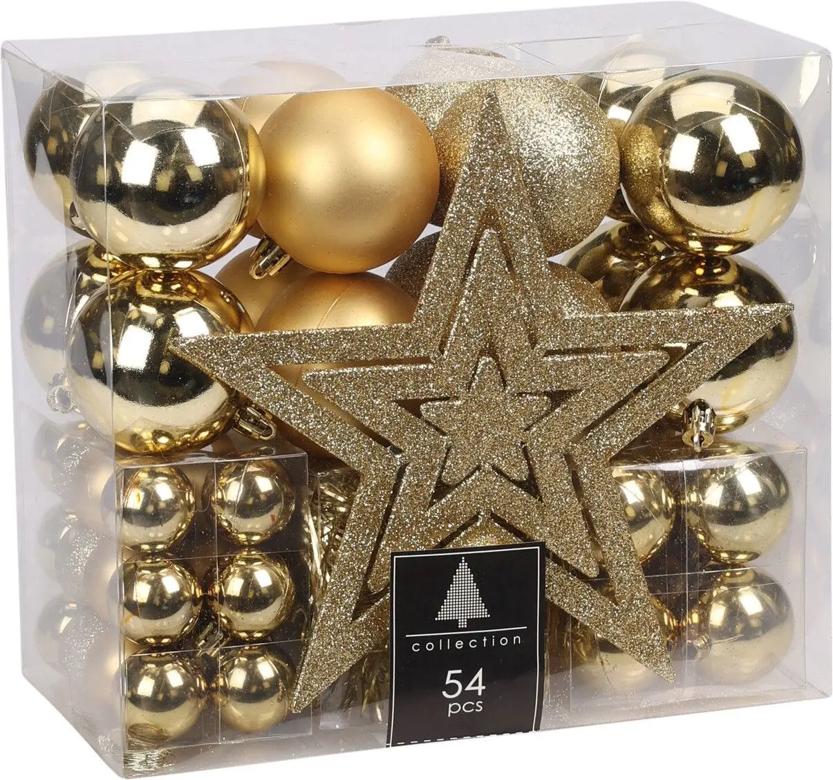 Weihnachtskugeln 54er Set