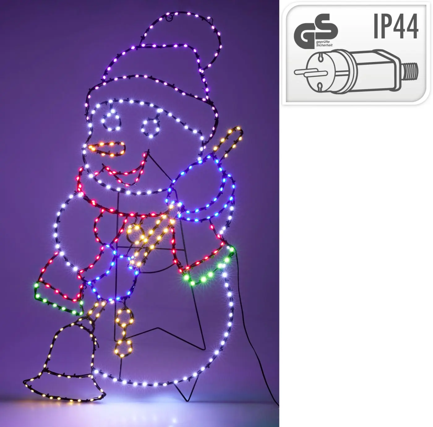 LED Schneemann 90 cm