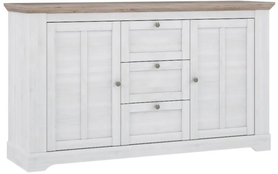 Sideboard Iloppa Schnee Eiche