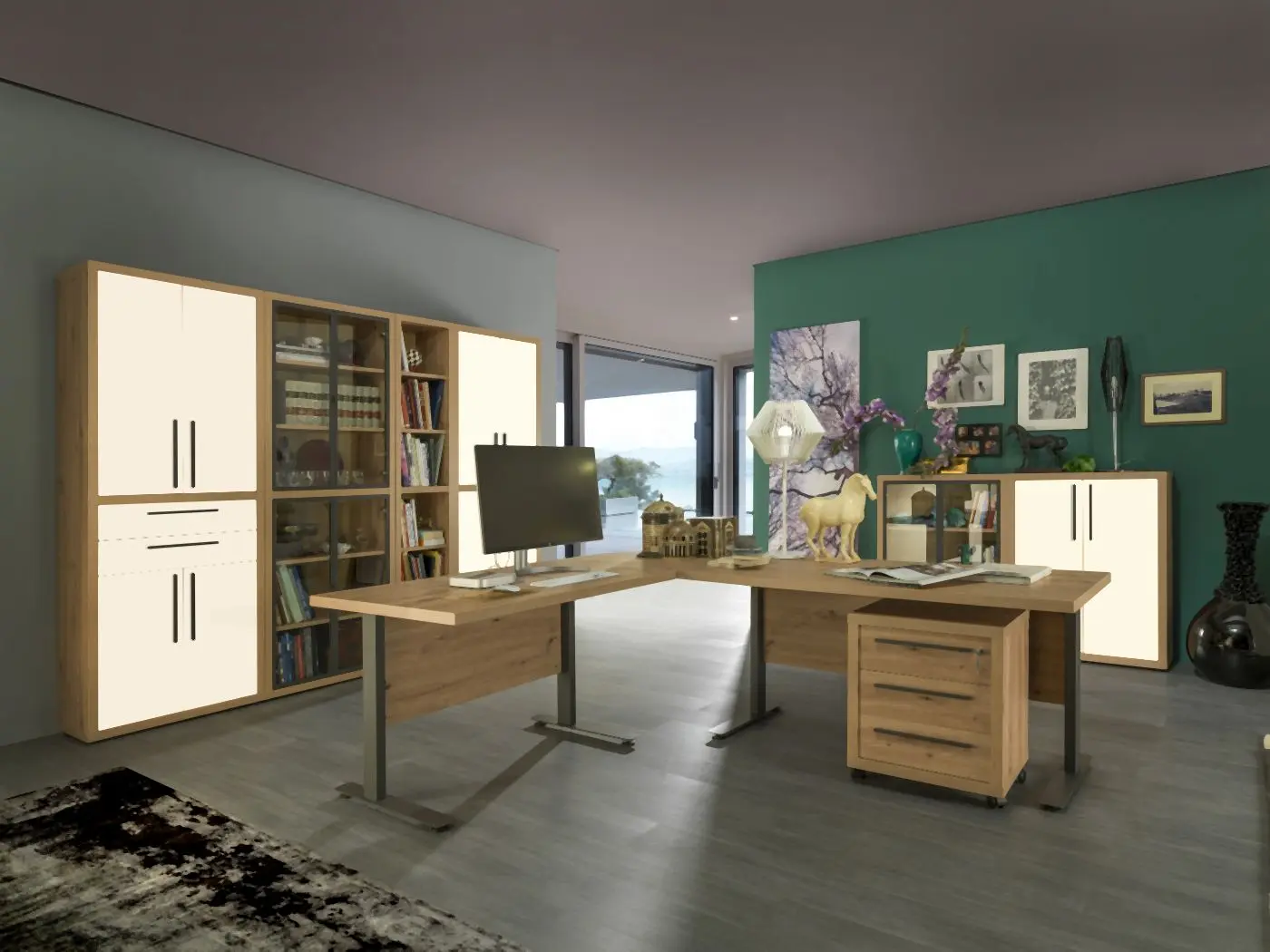 Türen-2er-Set Rilega cashmere