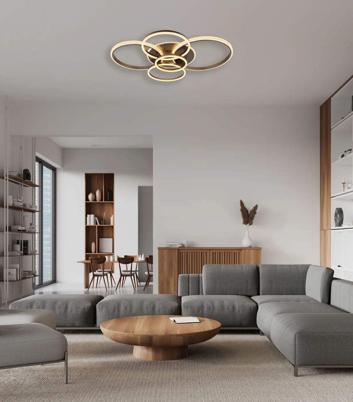 Deckenleuchte Lorelei anthrazit matt