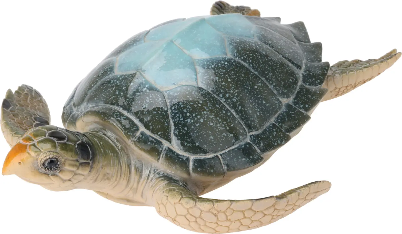Dekofigur Schildkröte groß 