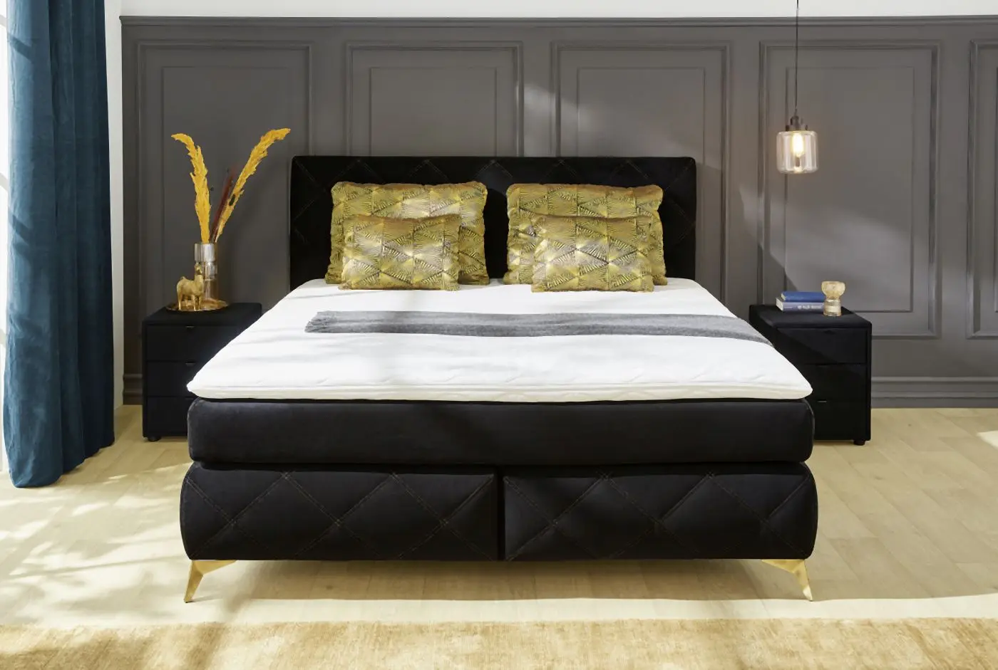 Boxspringbett Lynn 180 x 200 cm