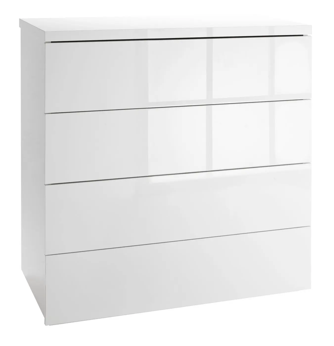 Kommode Gran Privilegio weiß Hochglanz