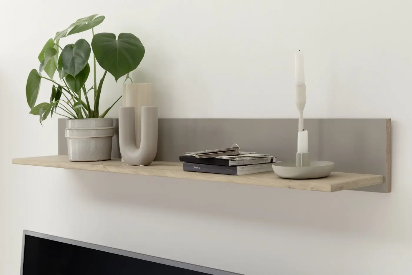 Wandboard Spiekeroog Kristalleiche teilmassiv