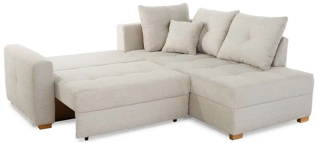Wohnlandschaft Heidelberg Cord hellgreige