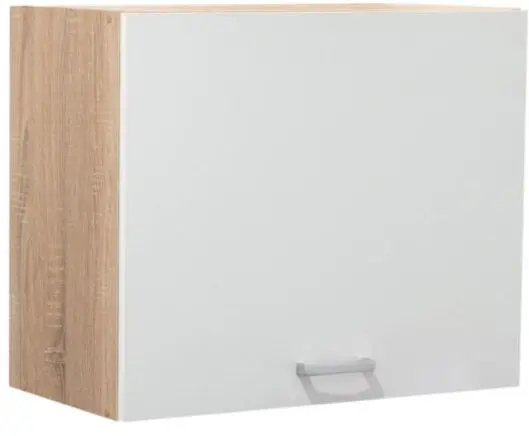Hängeschrank Andy 60 cm Sonoma Eiche/weiß