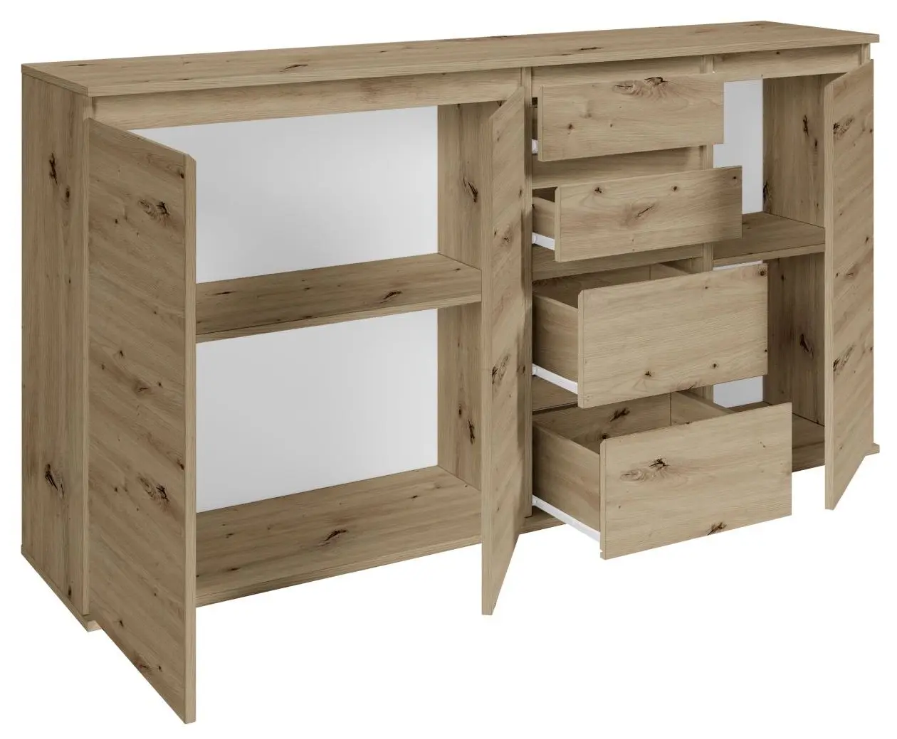 Kommode Brest Artisan Eiche 160 x 84 x 35 cm