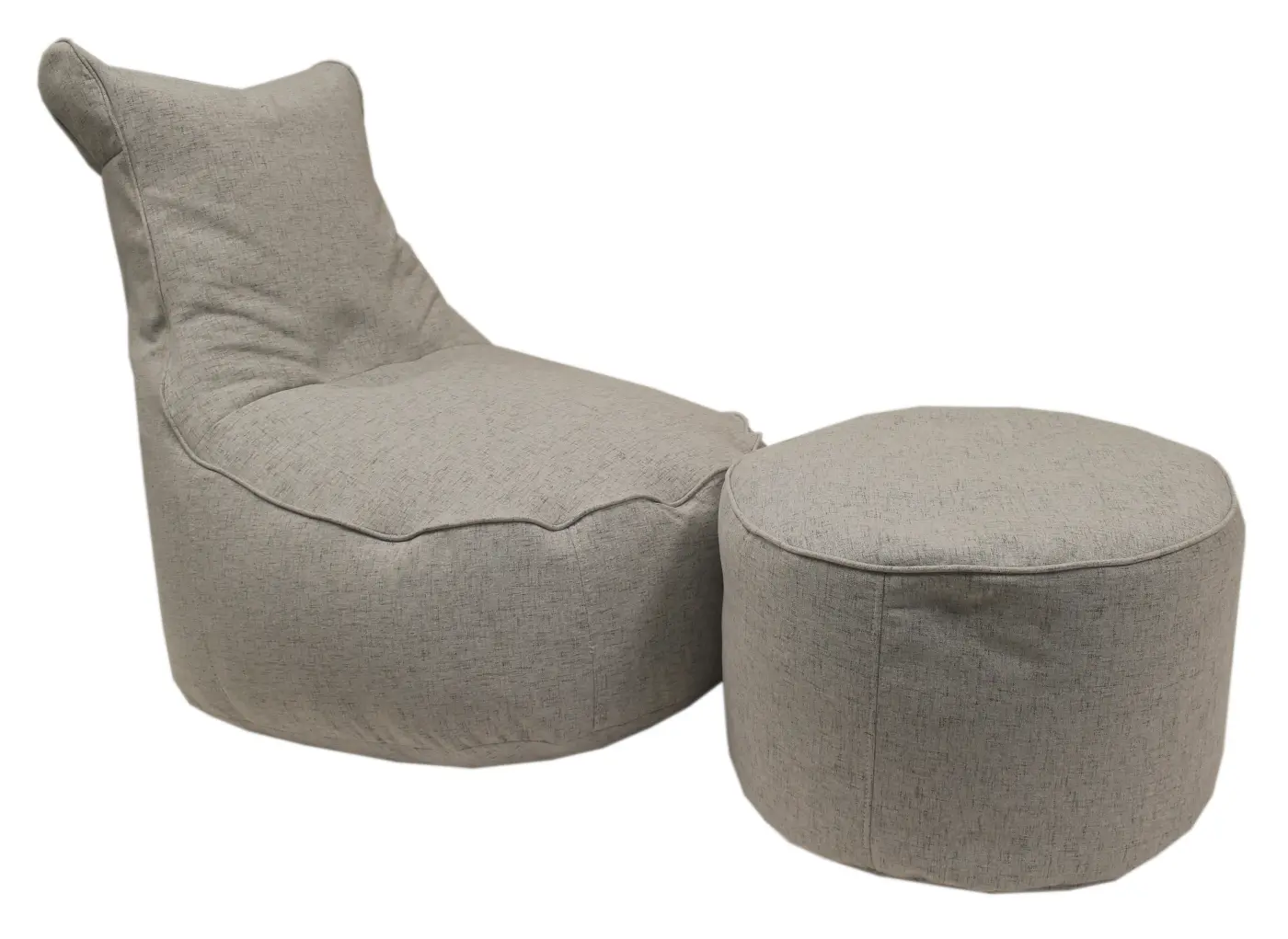 Sitzsack Comfort Linea light grey