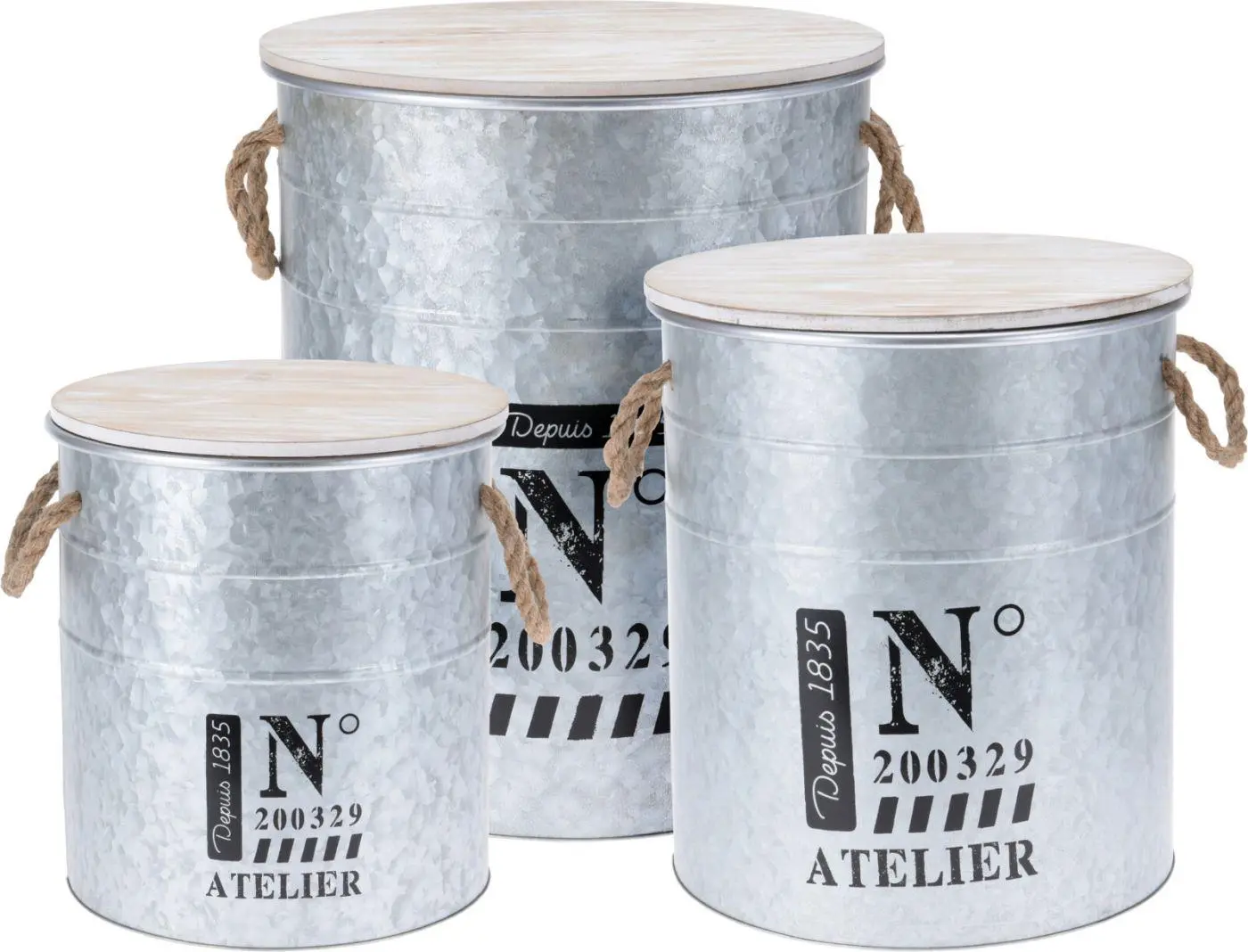Aufbewahrungskorb klein in silber 