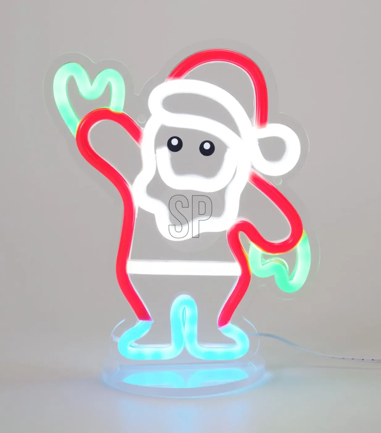 Weihnachtsfigur Neon