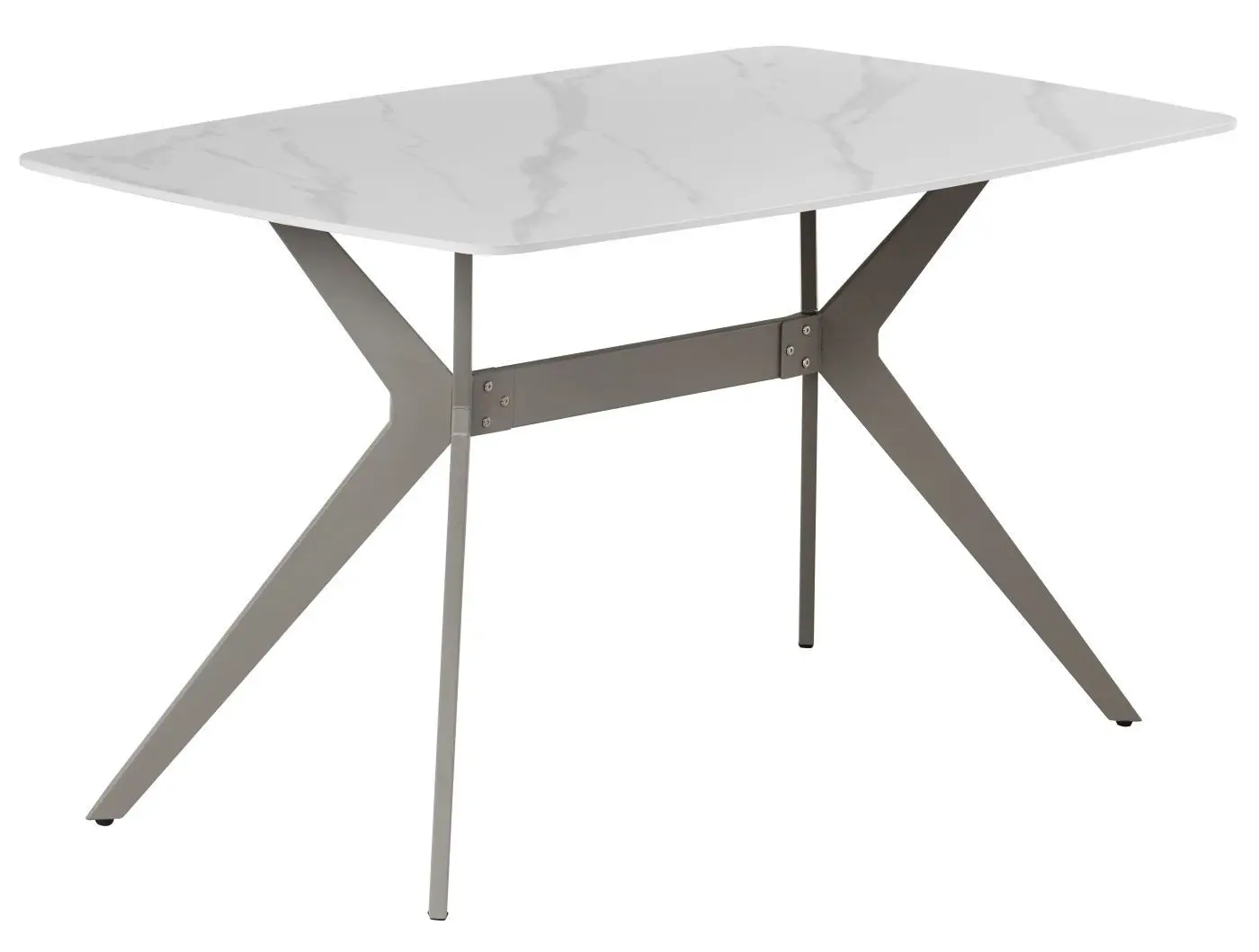 Esstisch Zinasco weiß marmoriert