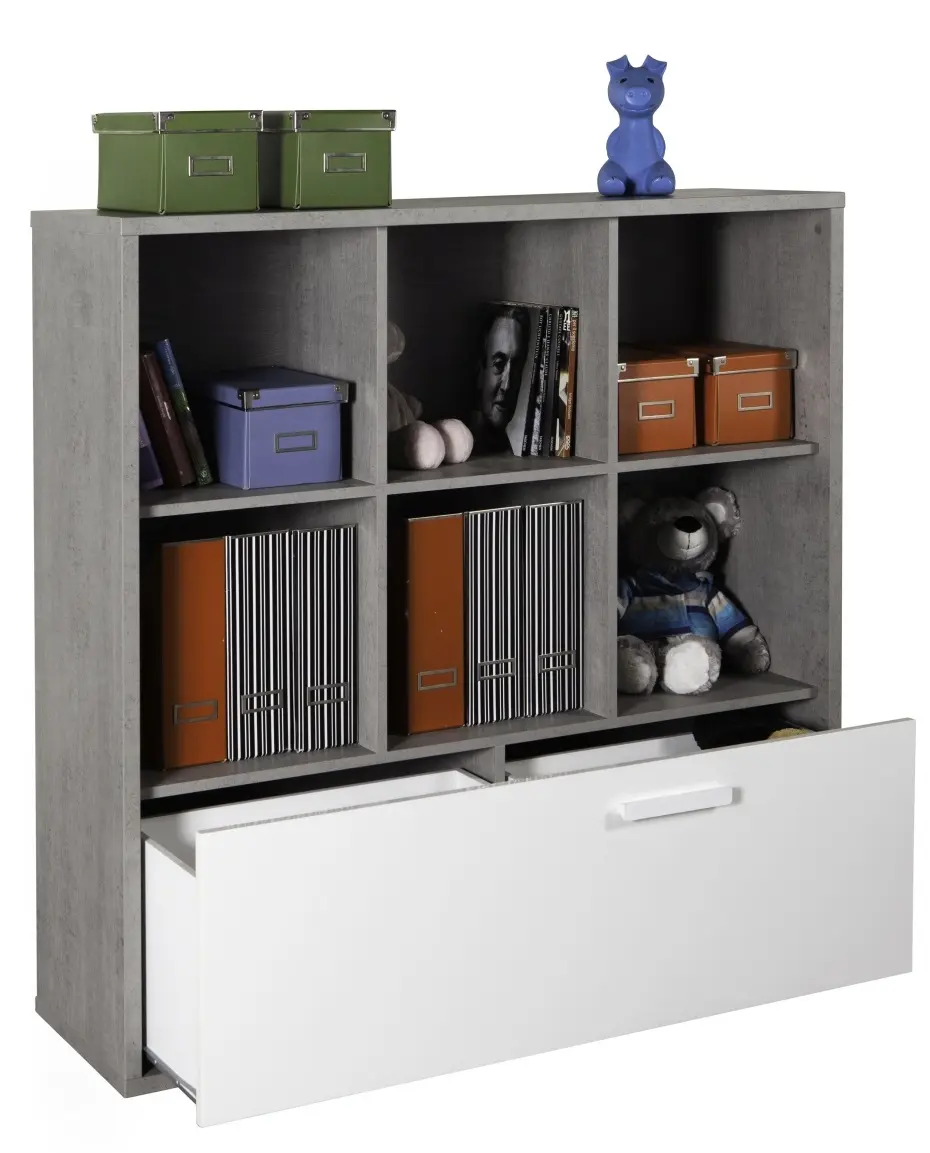 Regal Mi Piace mit 1 Schubkasten