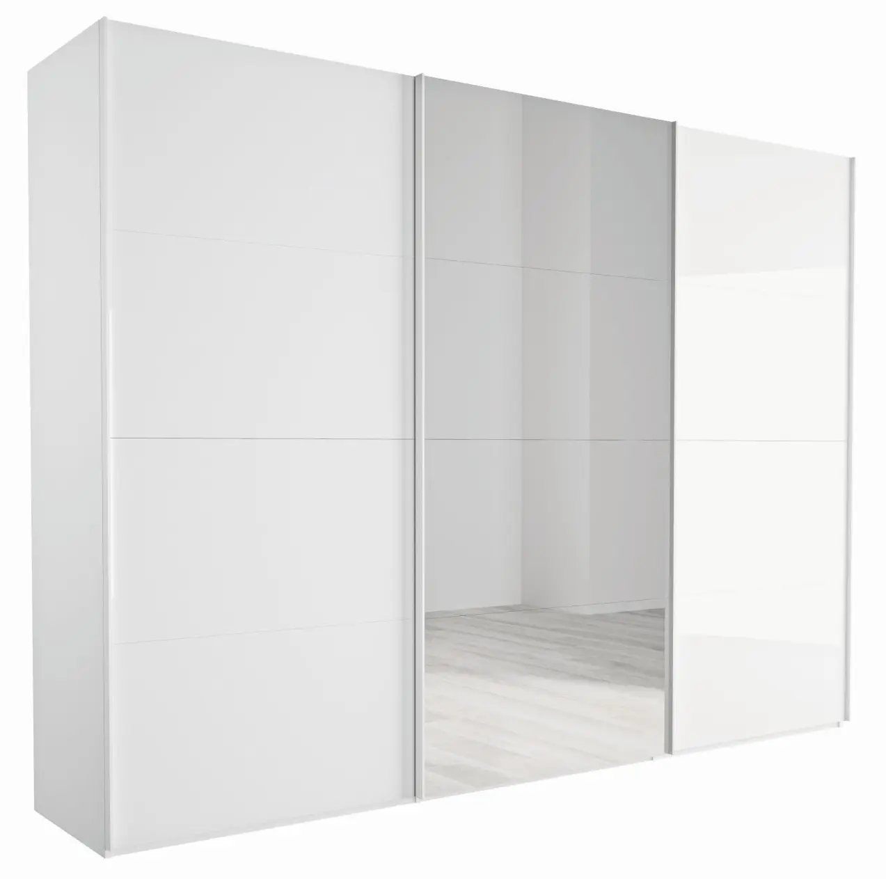 Schwebetürenschrank Systema 3-türig
