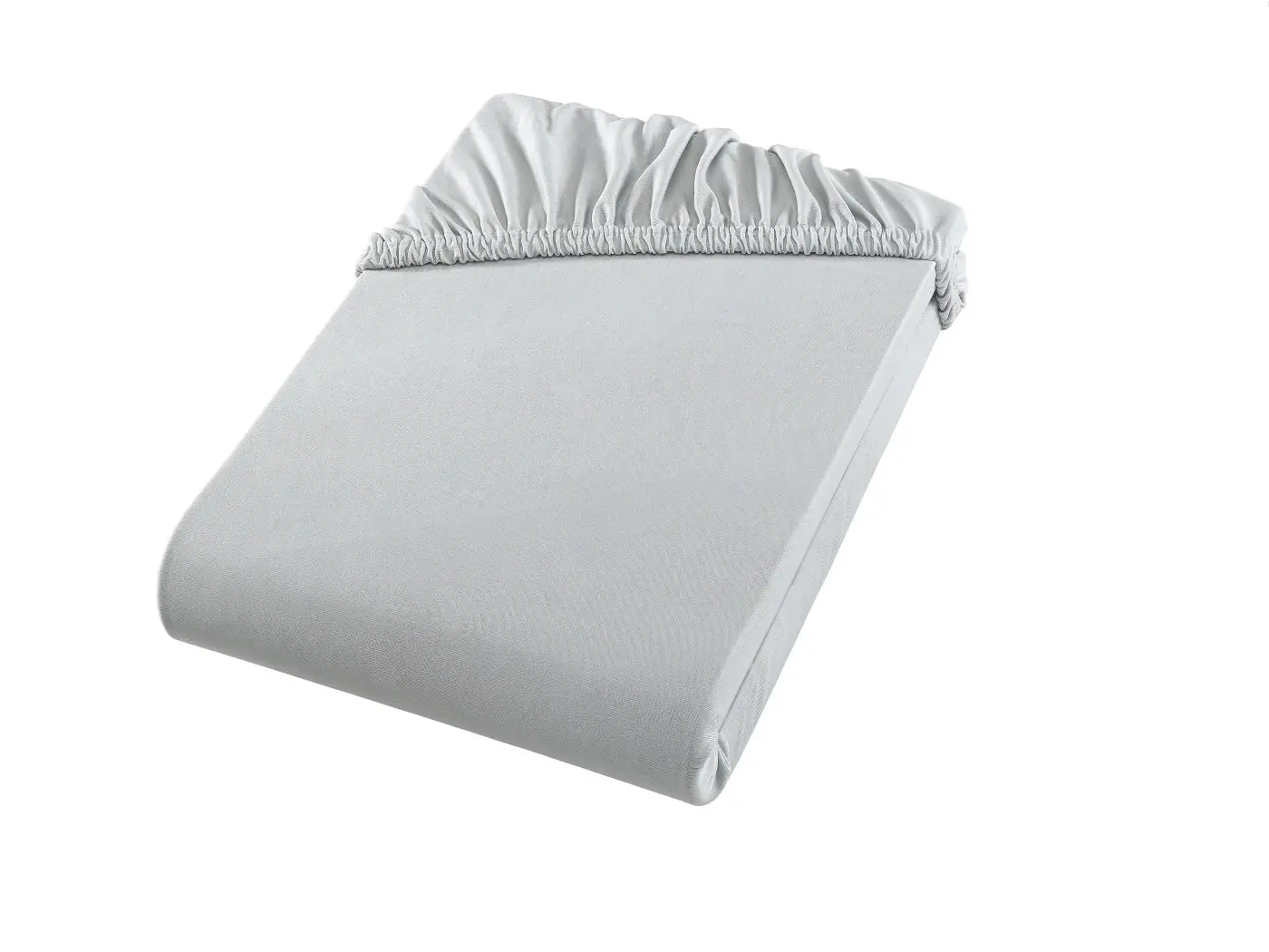 Jersey Spannlaken silber