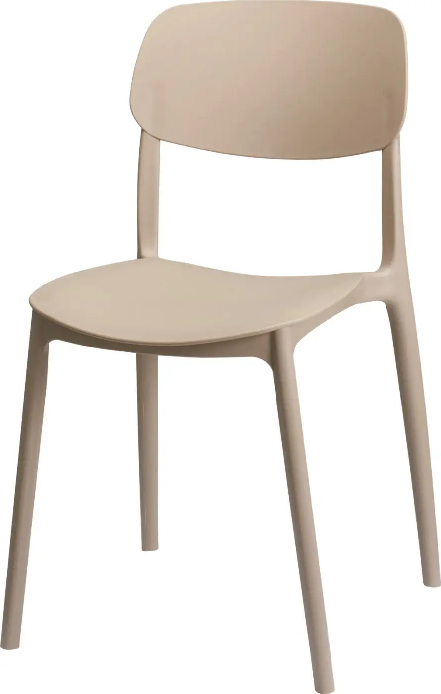 Stapelstuhl taupe