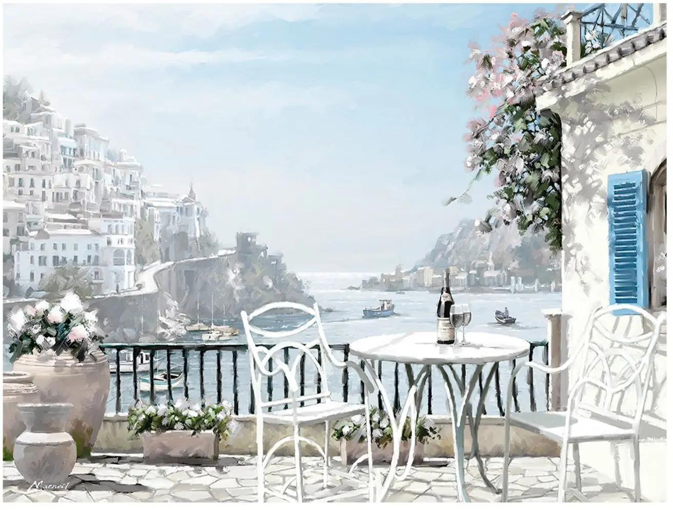 Leinwandbild Amalfi Leinwandbild Amalfi