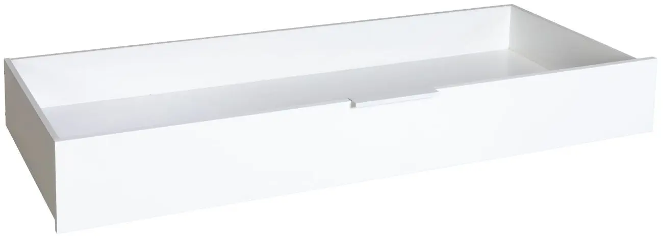 Bettschubkasten Espresso weiß