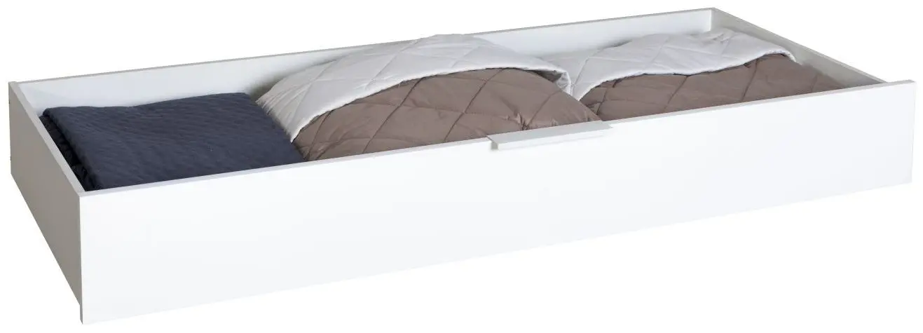 Bettschubkasten für Bett "Espresso" weiß