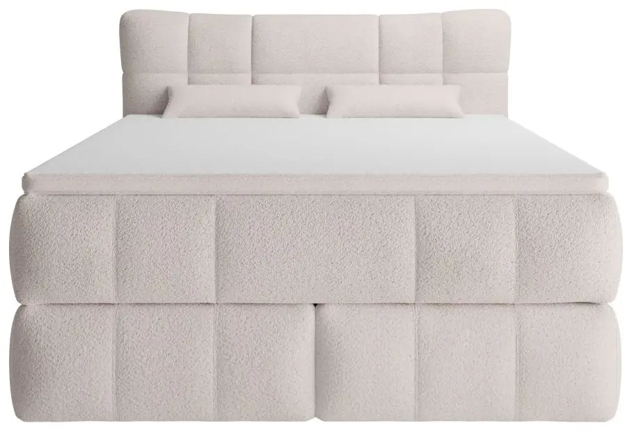 Boxspringbett Cannes 180 x 200 cm beige