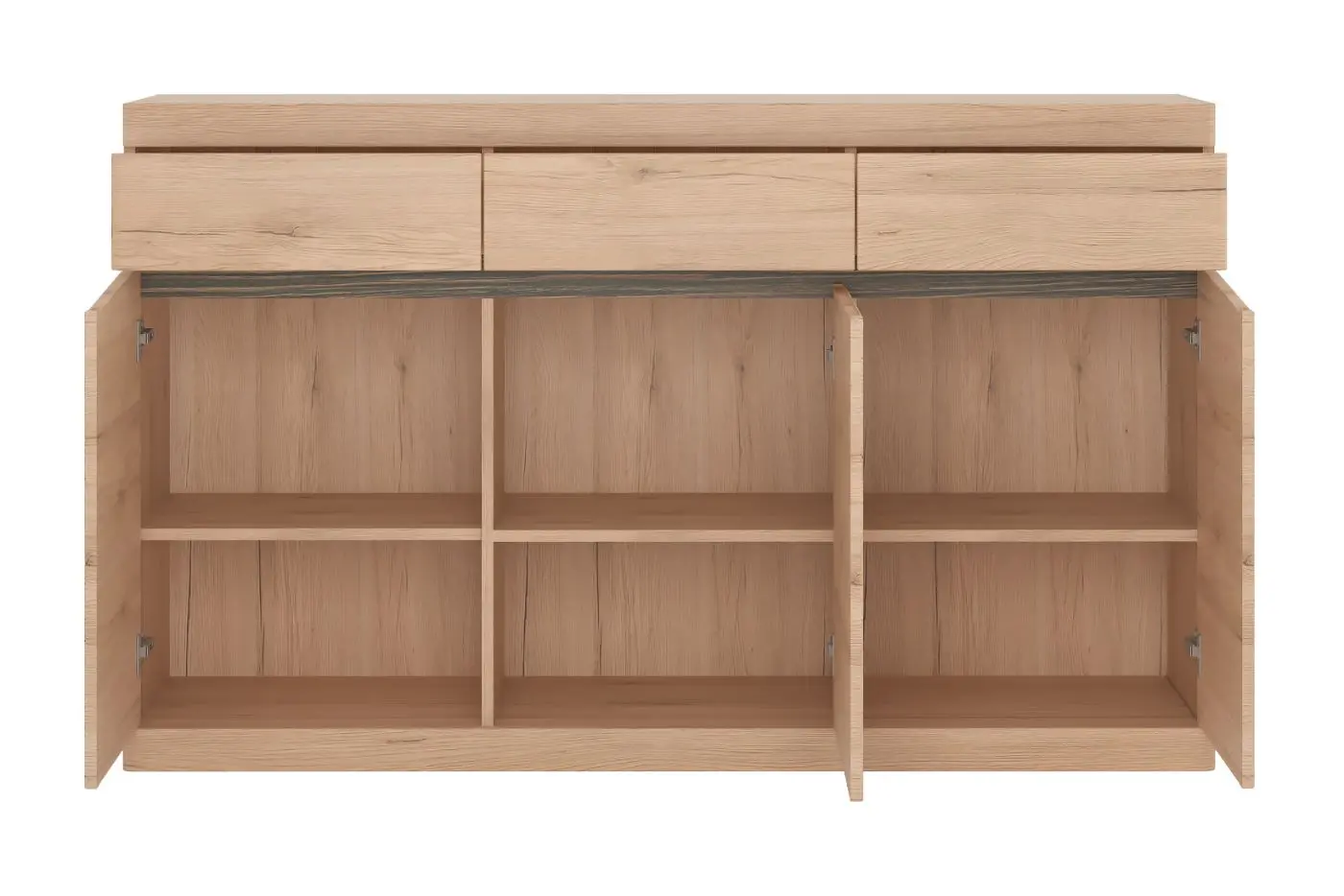 Sideboard Summer in San Remo Eiche hell Nachbildung
