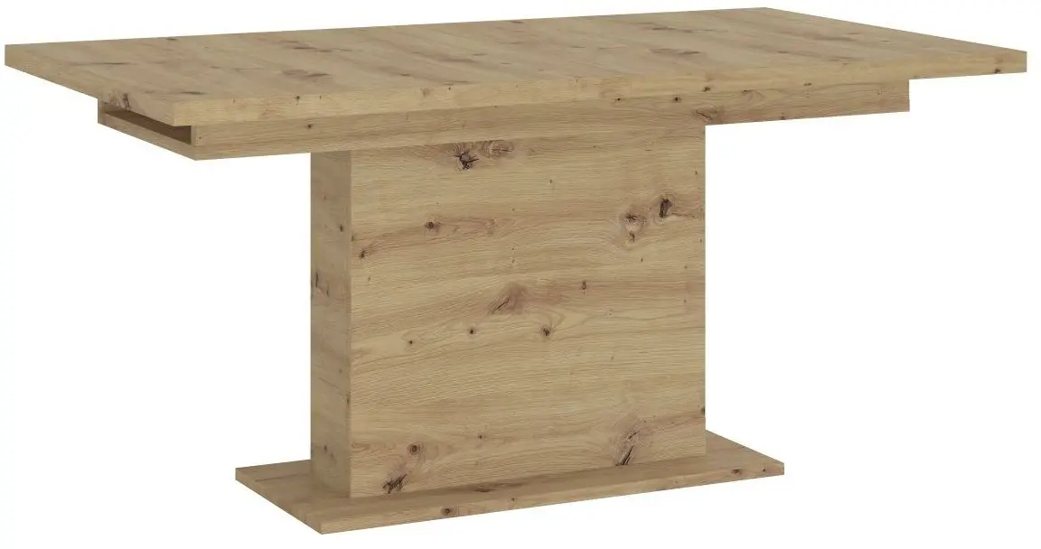 Esstisch Luci 160 x 90 cm Artisan Eiche ausziehbar
