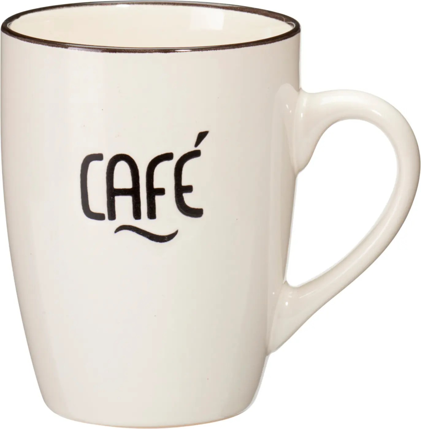 Kaffeebecher Schrift 340 ml