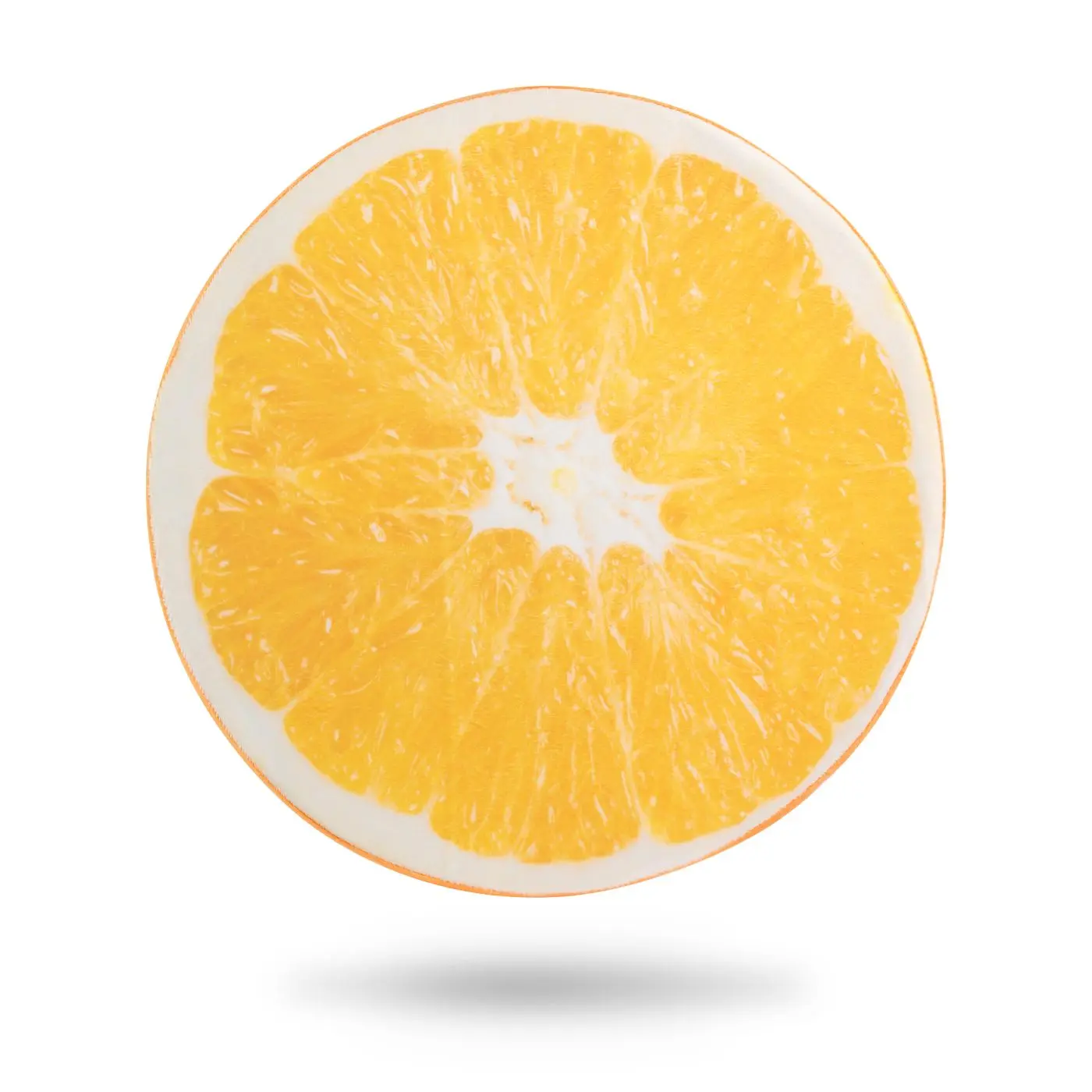 Sitzkissen rund 38 cm Orange