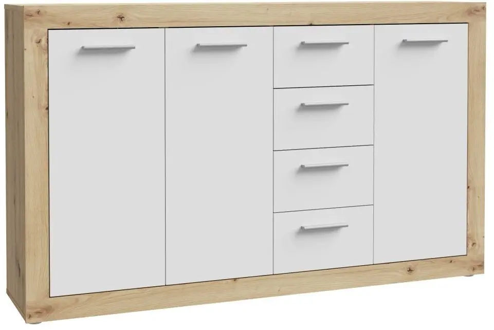 Kommode Baccio inkl. 4 Schubkästen & 3 Türen