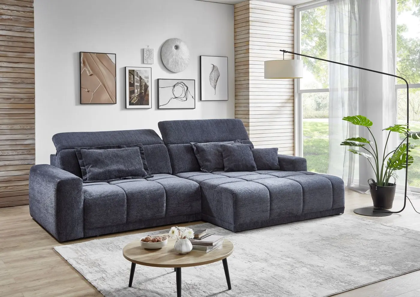 Wohnlandschaft Brook anthrazit