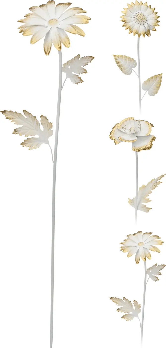 Gartenstecker Blume sortiert ca. 13 x 13 x 74 cm Gartenstecker Blume sortiert ca. 13 x 13 x 74 cm