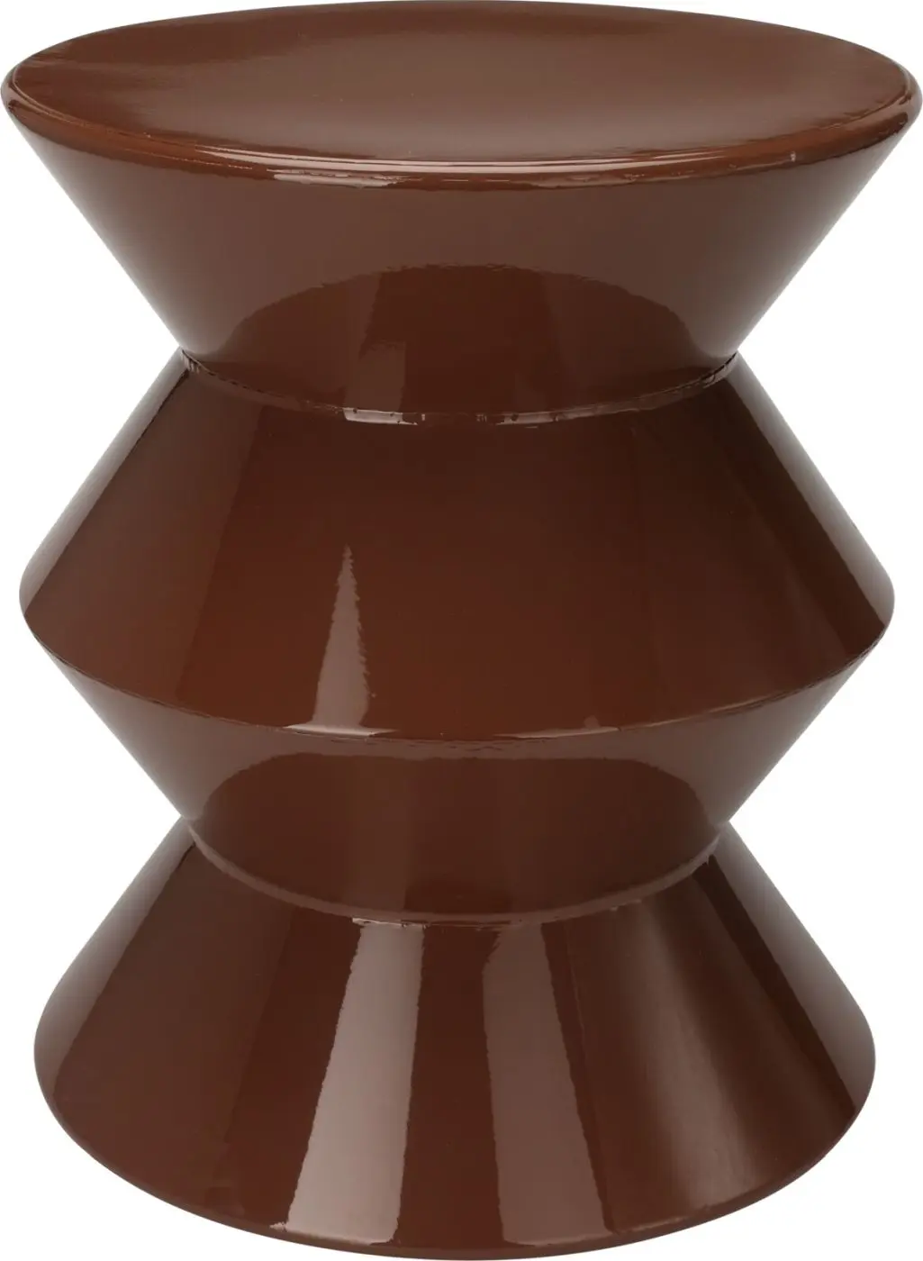 Beistelltisch 31 x 36 cm braun