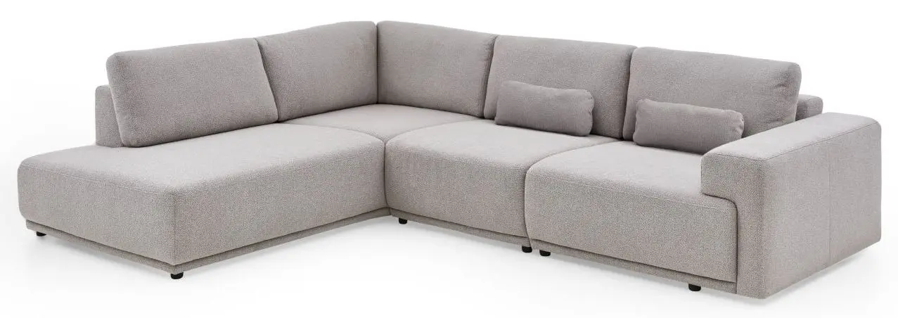 Wohnlandschaft couchliebe. MP-IN26013 silber mit Zusatzfunktionen