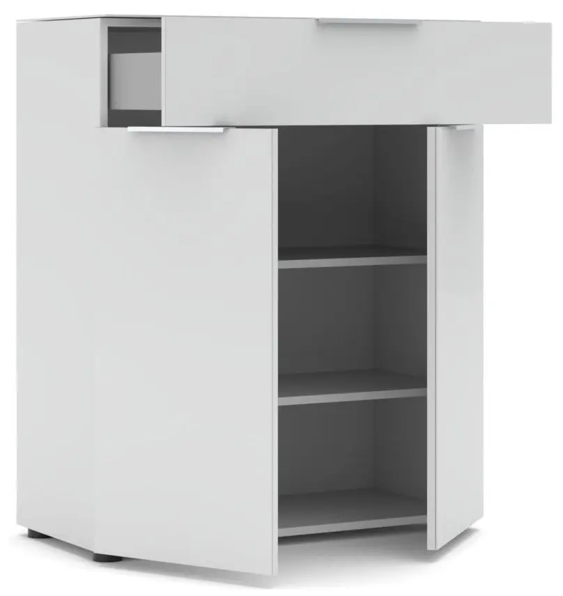 Garderobenschrank Santorin weiß