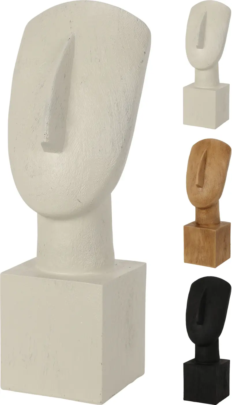Dekofigur Kopf abstrakt Dekofigur Kopf abstrakt