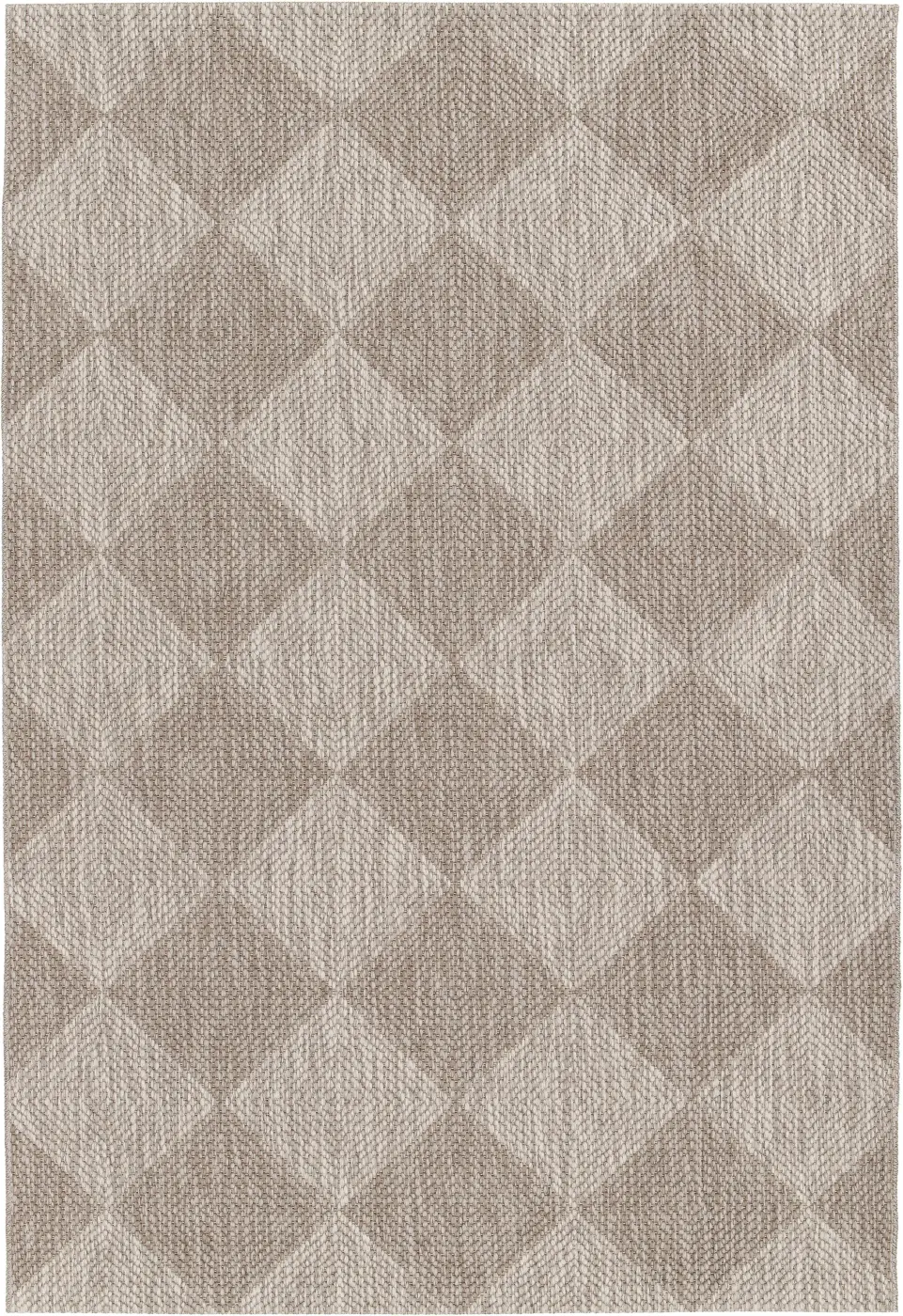 Teppich Corda 120 x 170 cm Stein-braun