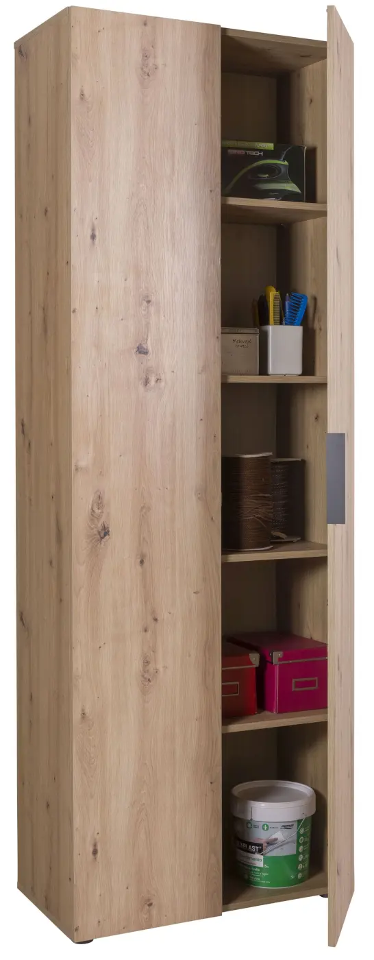 Aktenschrank Espresso 2-türig Artisan Eiche