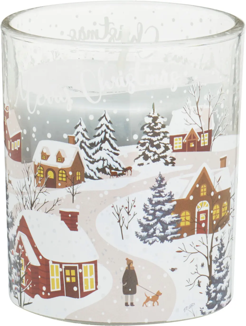 Duftkerze Winter im Glas