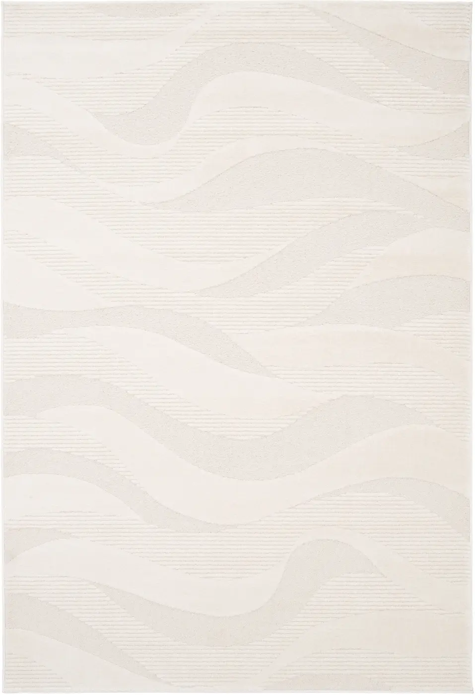 Teppich Brera 160 x 230 cm crème-elfenbein
