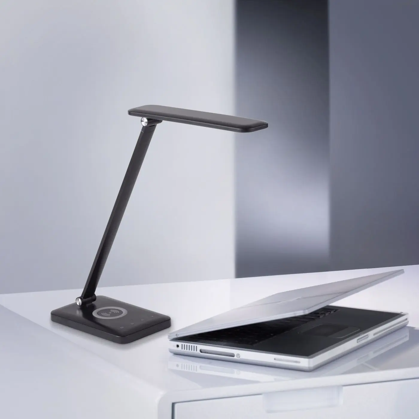 LED-Tischleuchte Florentina schwarz 