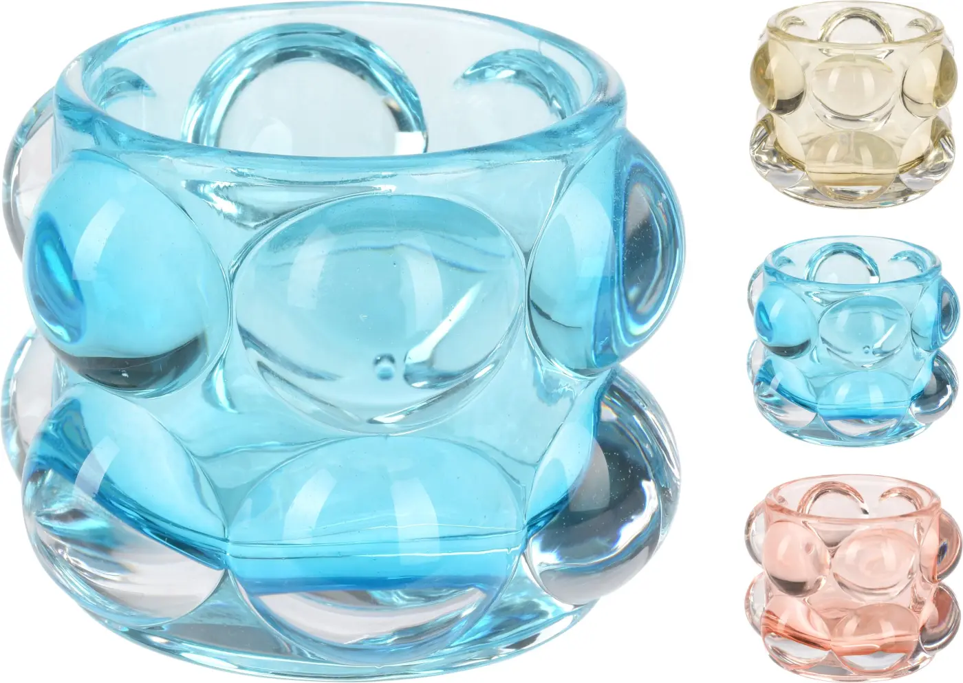 Teelichthalter Bubble