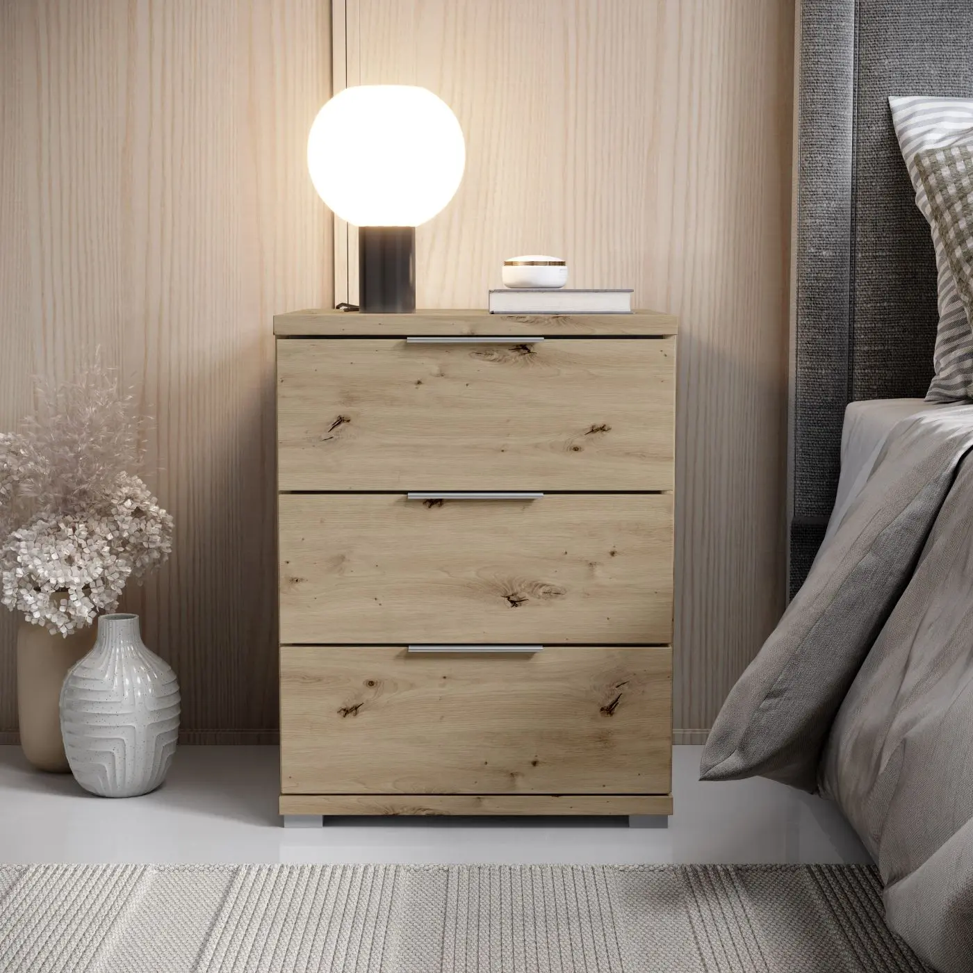Nachtkommode Smilla Artisan Eiche Nachtkommode Smilla Artisan Eiche