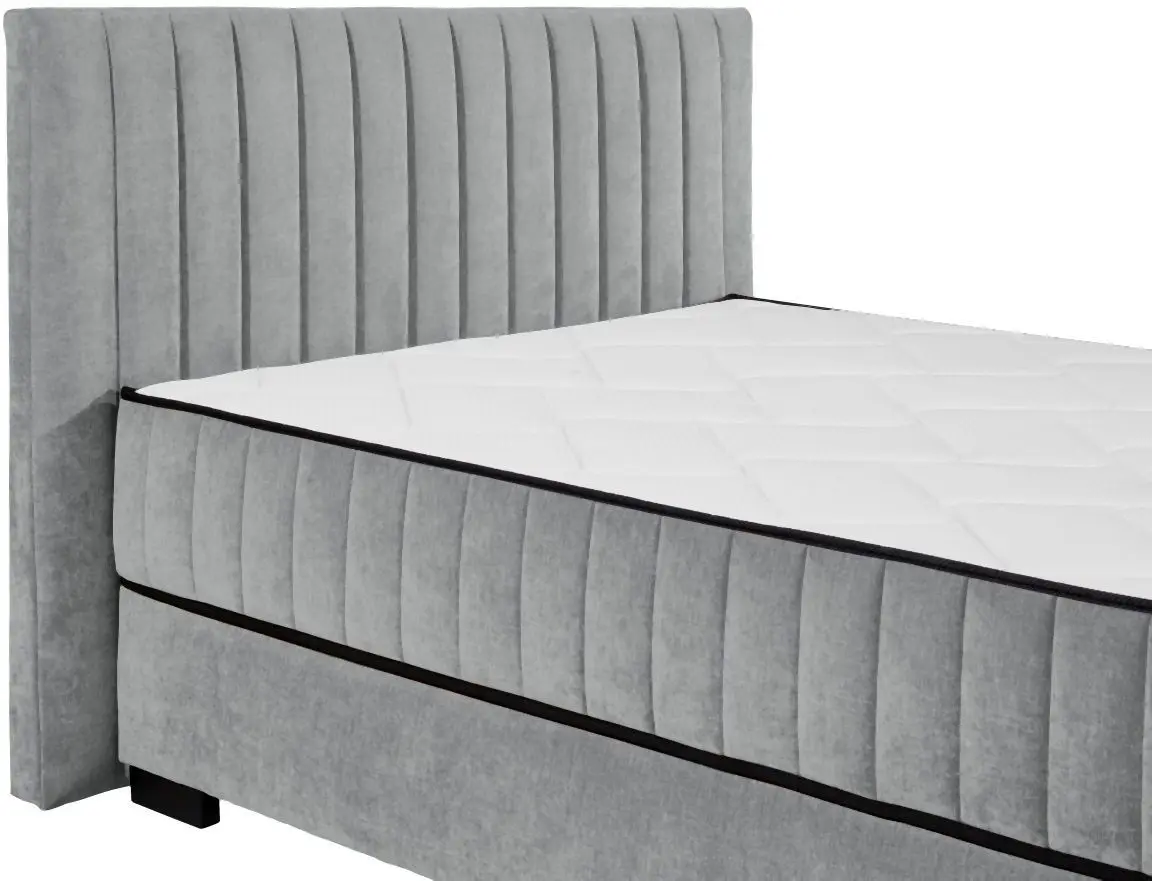 Boxbett Nagol C in 120 x 200 cm in anthrazit 