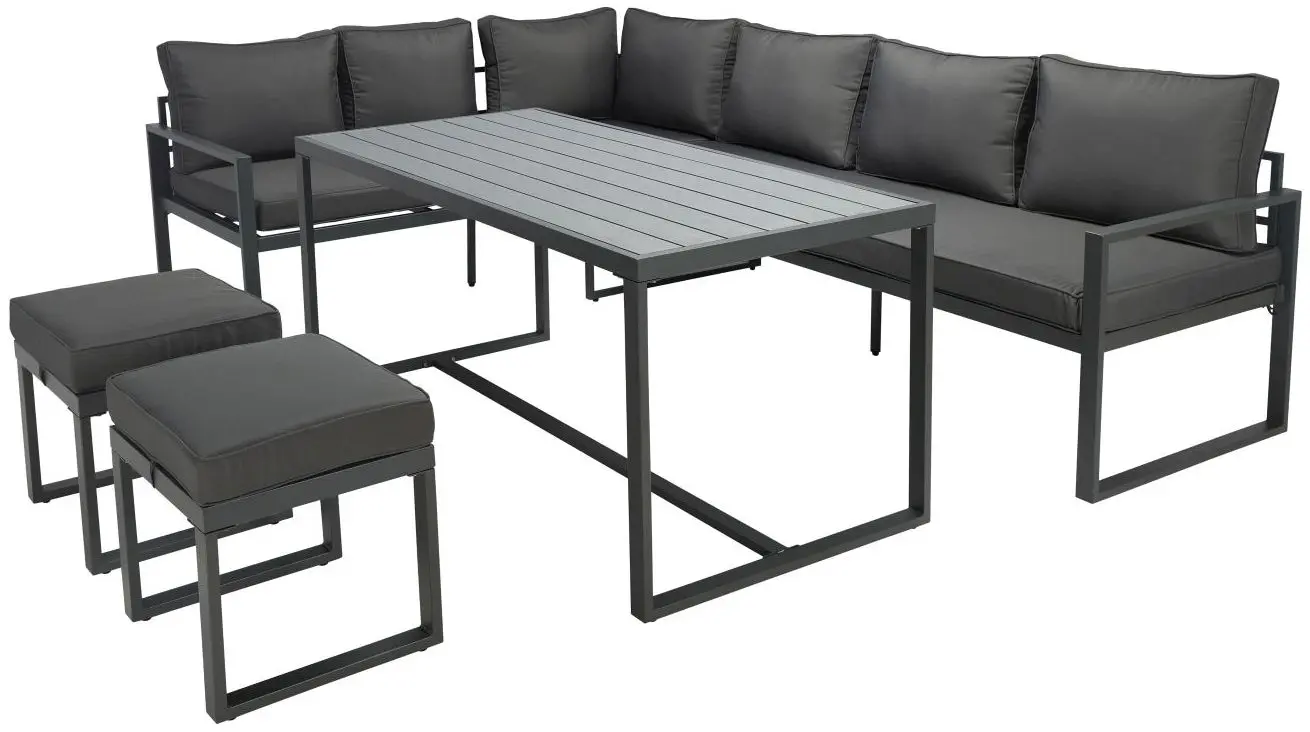 Outdoor-Lounge-Gruppe grau