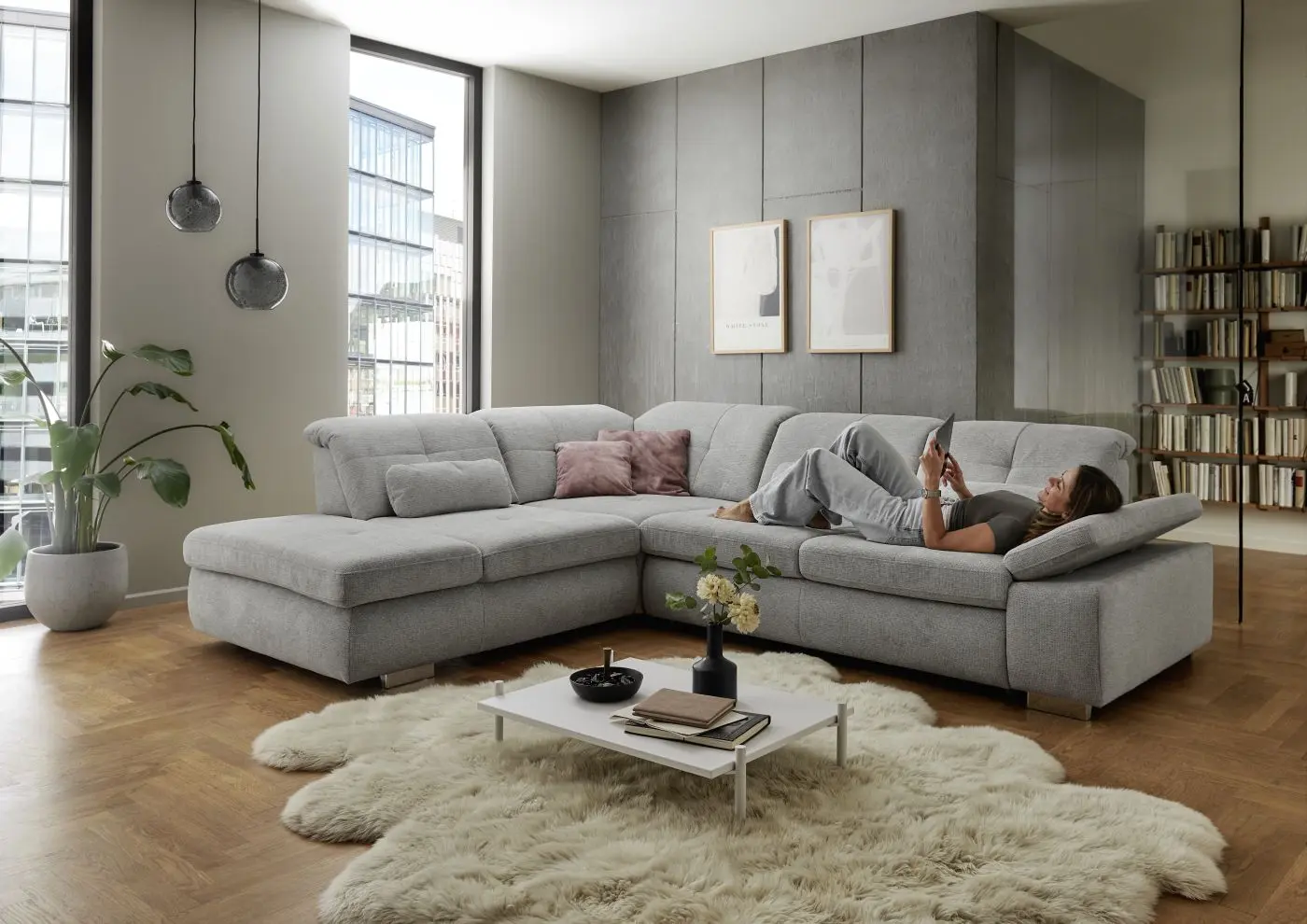 Wohnlandschaft LS 872918 mit Komfortfunktionen Wohnlandschaft LS 872918 mit Komfortfunktionen