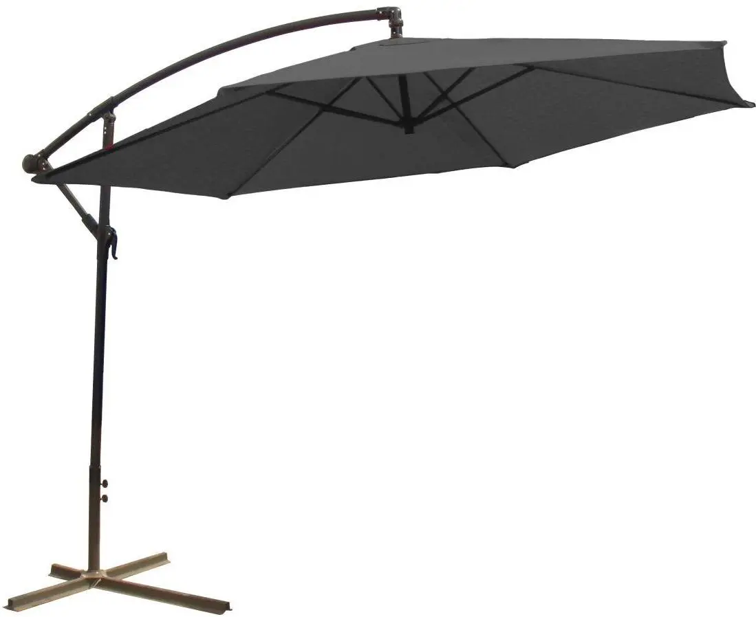 Ampel-Sonnenschirm 1093 in 300 cm anthrazit