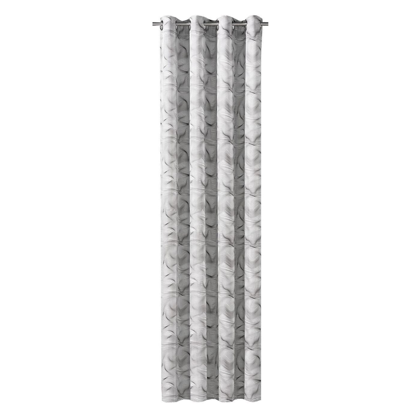 Ösenschal 140 x 235 cm natur Ösenschal weiß/schwarz 140 x 235 cm
