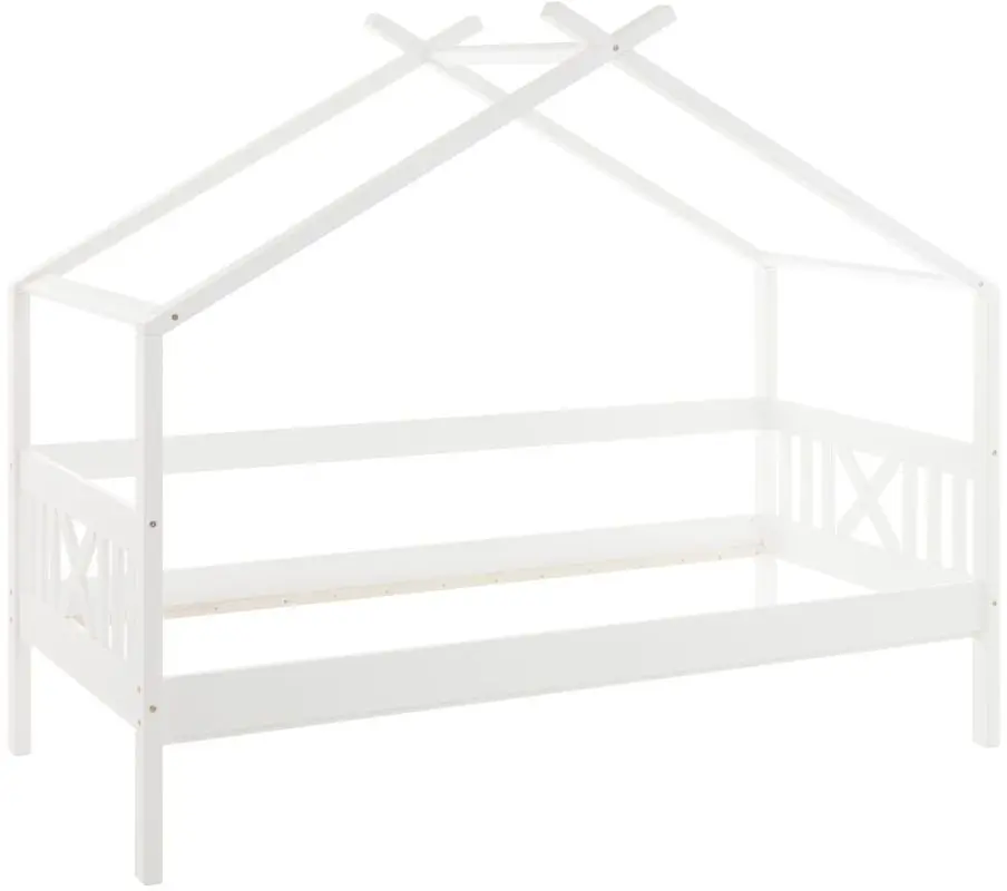 Bett Juletta mit Himmelvorrichtung 90 x 200 cm