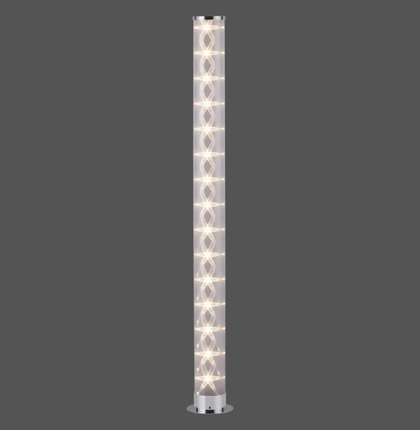 LED-Stehleuchte Bingo chrom