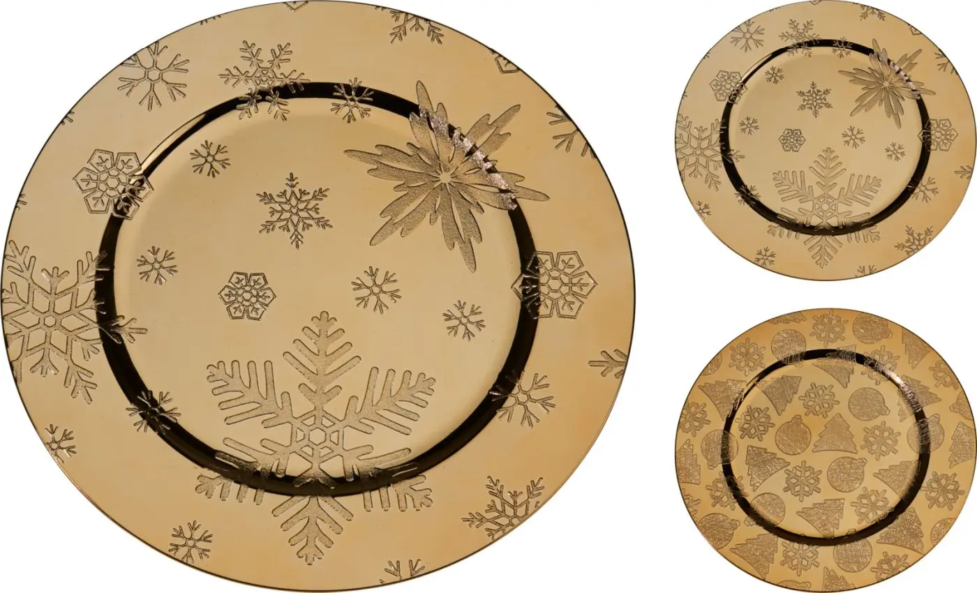 Fekoteller Weihnachten gold
